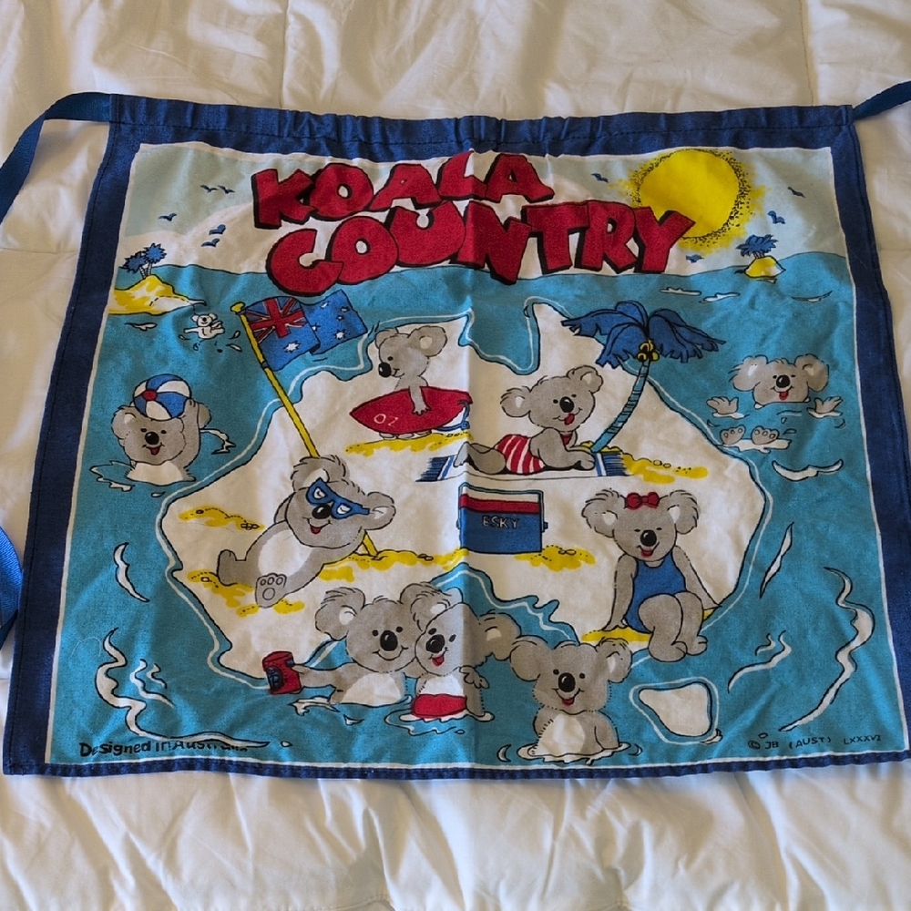 Half Apron Koala Australia Theme